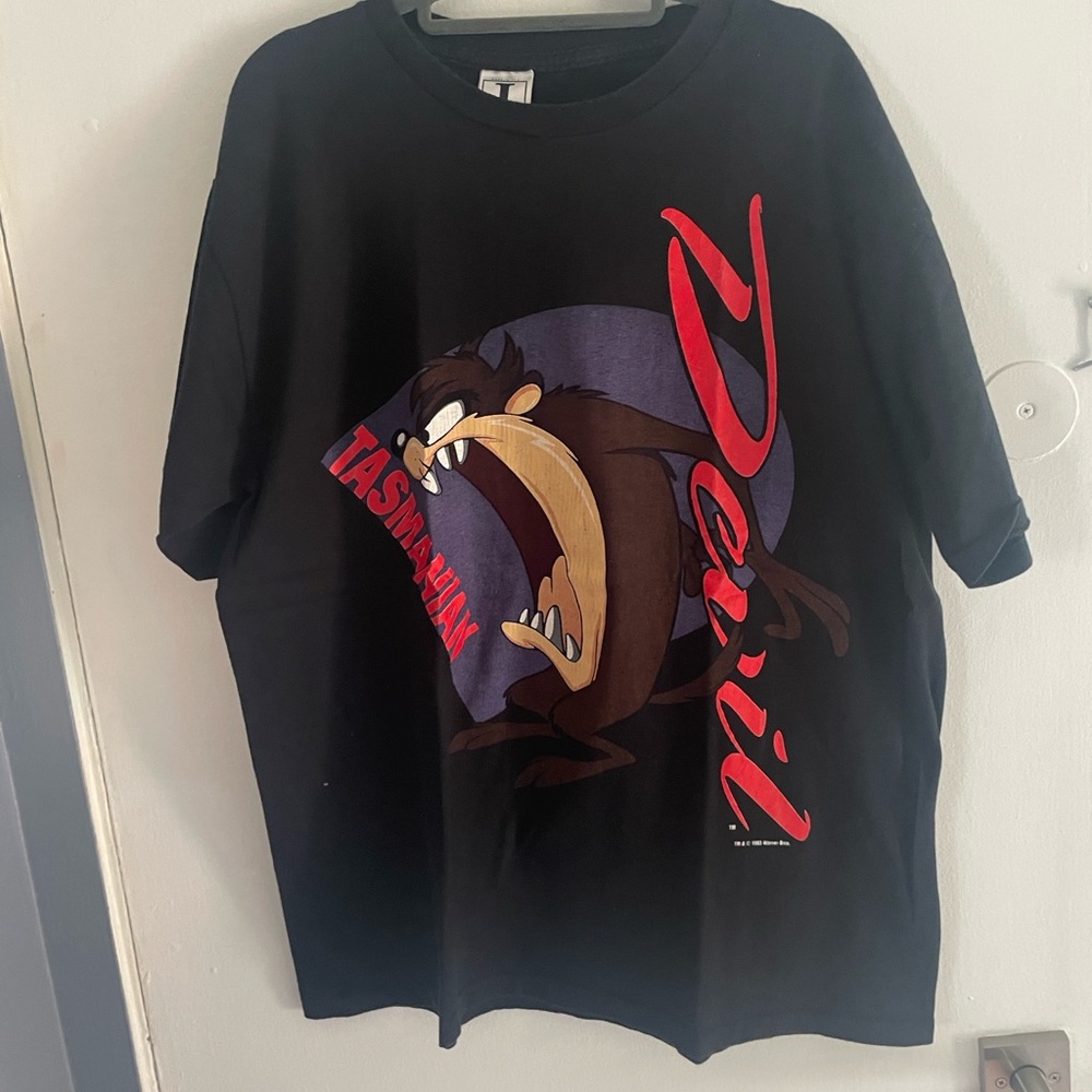 Tasmanian Devil Black Men Shirt